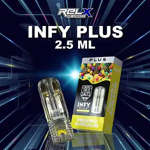 infy plus 2.5ml pineapple bubblegum