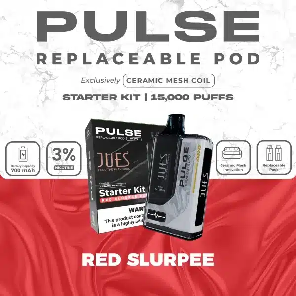 jues pulse 15k กลิ่นสเลอปี้สีแดงซ่าสะใจ หวานเย็นเติมความสดชื่น
