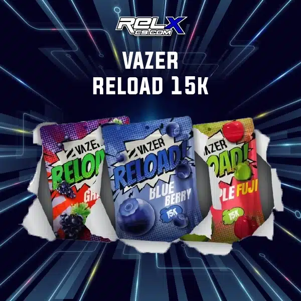 Vazer Reload 15K พอตเปลี่ยนหัวได้ ประหยัด คุ้มสุดในรุ่น