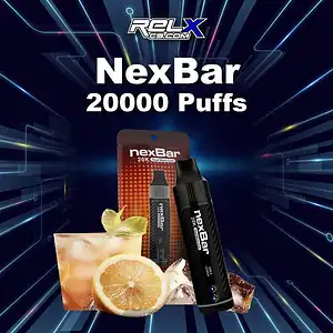 nexbar 20k กลิ่น Cola Lemon โคล่ามะนาว