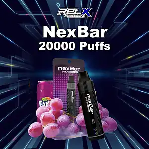 nexbar 20k กลิ่น Funta Grape องุ่นโซดา