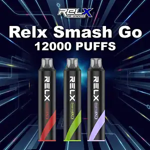 Relx Smash Go 12K กลิ่นหลากหลาย เลือกได้ตามสไตล์